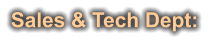 Sales & Tech Dept: