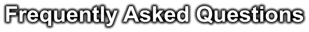 Frequently Asked Questions